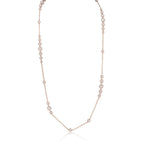 Celestial By The Yard XL Charm Necklace in Rose Gold with Spoiled Chain