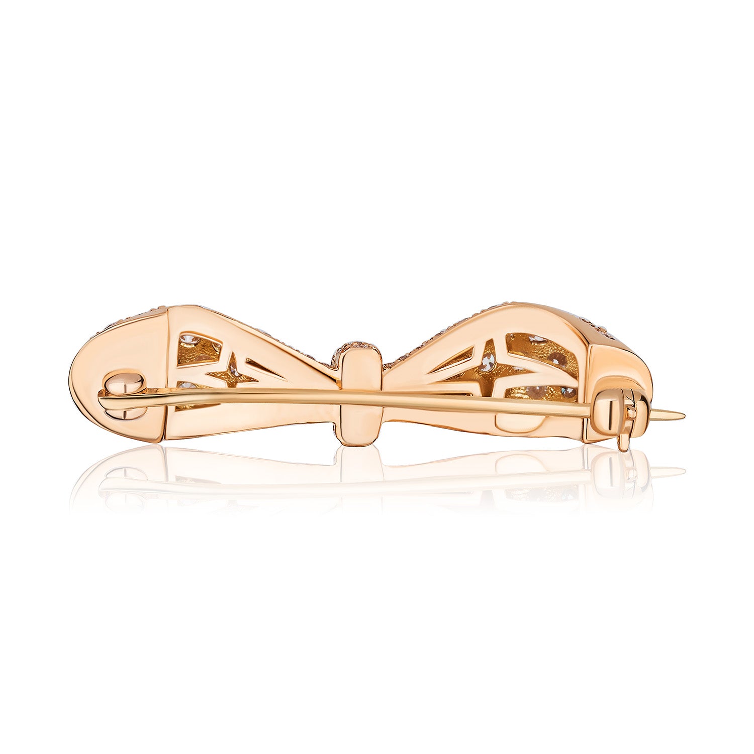 Together Forever Infinity Broach in Rose Gold
