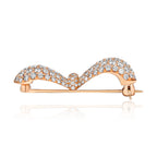 Together Forever Infinity Broach in Rose Gold