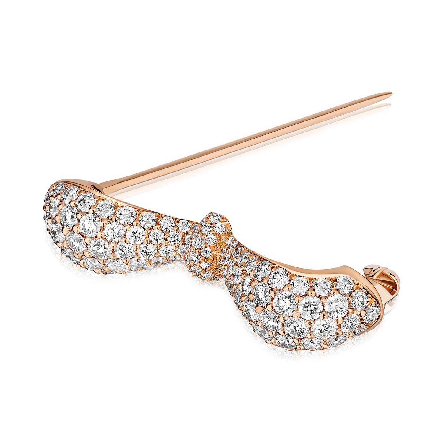 Together Forever Infinity Broach in Rose Gold