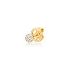 Celestial Small Studs in Yellow Gold & Natural Diamonds