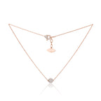 Celestial Single Charm Pendant in Rose Gold with Standard Chain