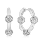 Celestial Huggy in White Gold & Natural Diamonds