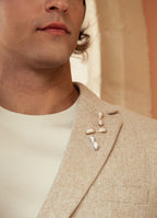 Together Forever Infinity Broach in Yellow Gold