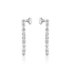 Spoiled Staples 40mm Hoop Earrings with Natural Diamonds