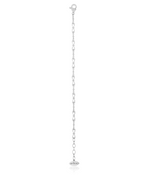 Together Forever Standard Infinity Link Bracelet in White Gold & Natural Diamonds