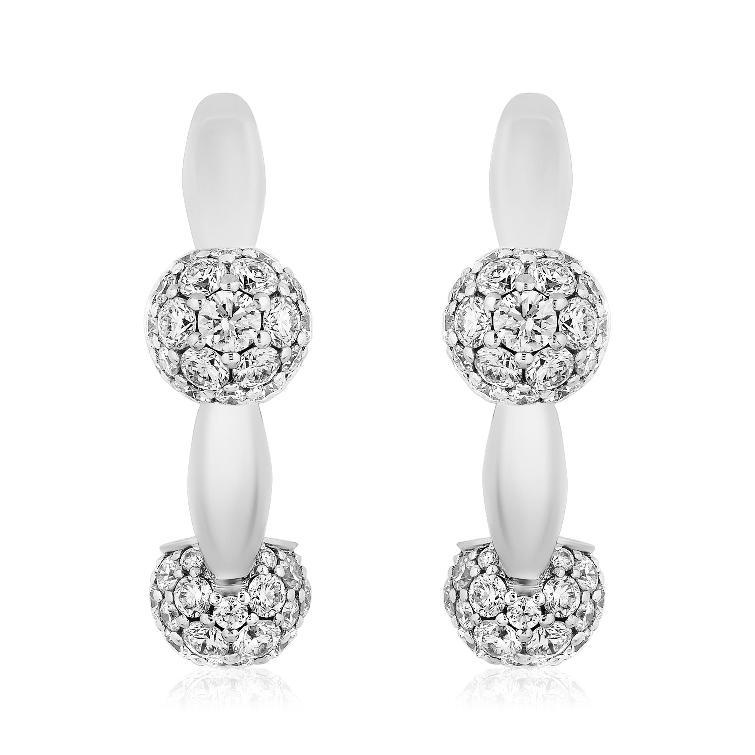 Celestial Huggy in White Gold & Natural Diamonds