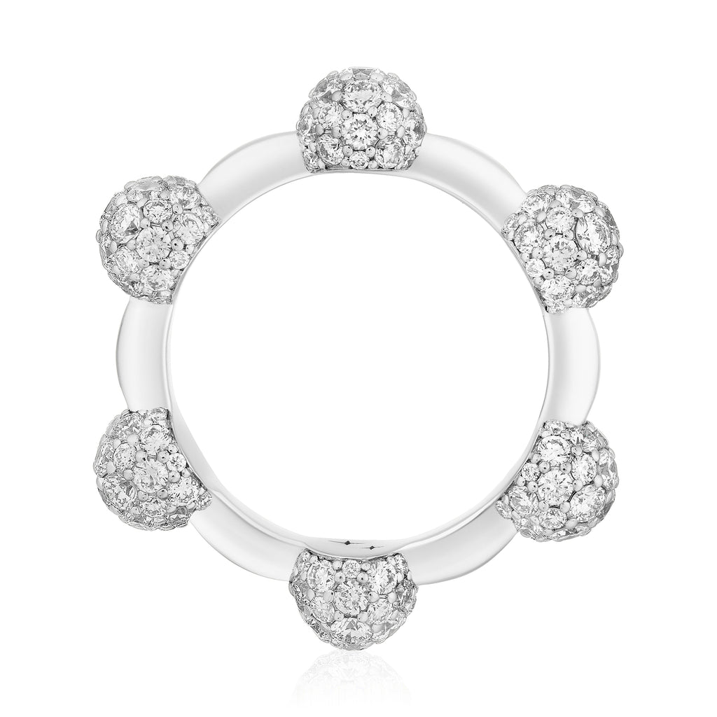 Celestial Ring in White Gold & Natural Diamonds